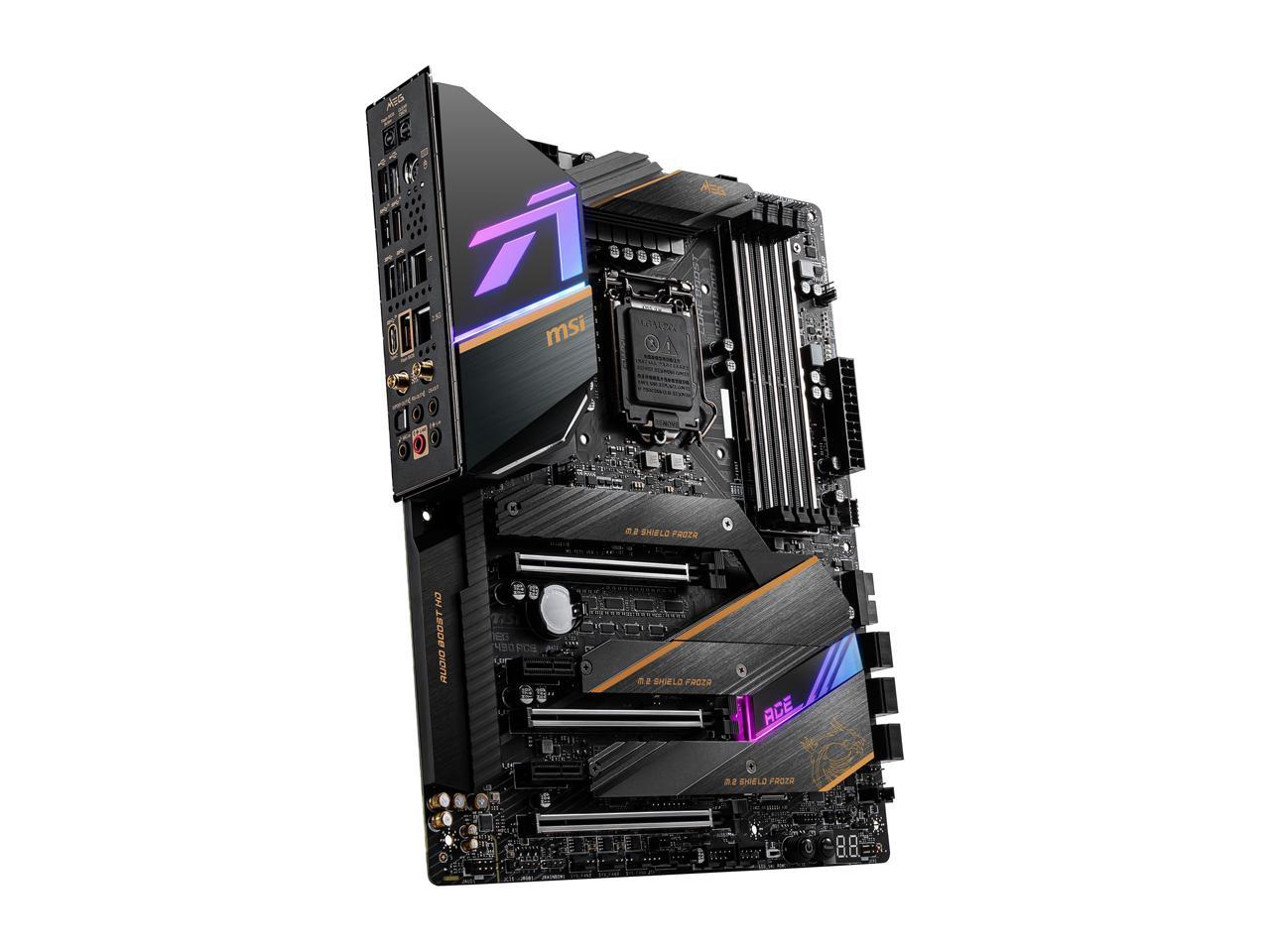 Msi Meg Z490 Ace Lga 1200 Intel Z490 Sata 6Gb/S Atx Intel Motherboard