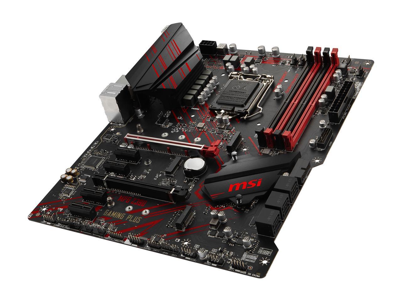 Msi Mpg Z390 Gaming Plus Lga 1151 (300 Series) Intel Z390 Sata 6Gb/S Atx Intel Motherboard