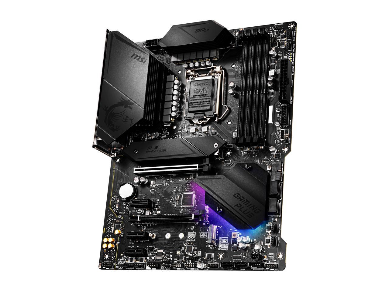 Msi Mpg Z490 Gaming Plus Lga 1200 Intel Z490 Sata 6Gb/S Atx Intel Motherboard