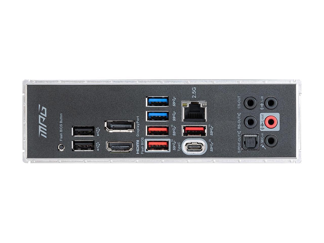 Msi Mpg Z590 Gaming Plus Lga 1200 Intel Z590 Sata 6Gb/S Atx Intel Motherboard