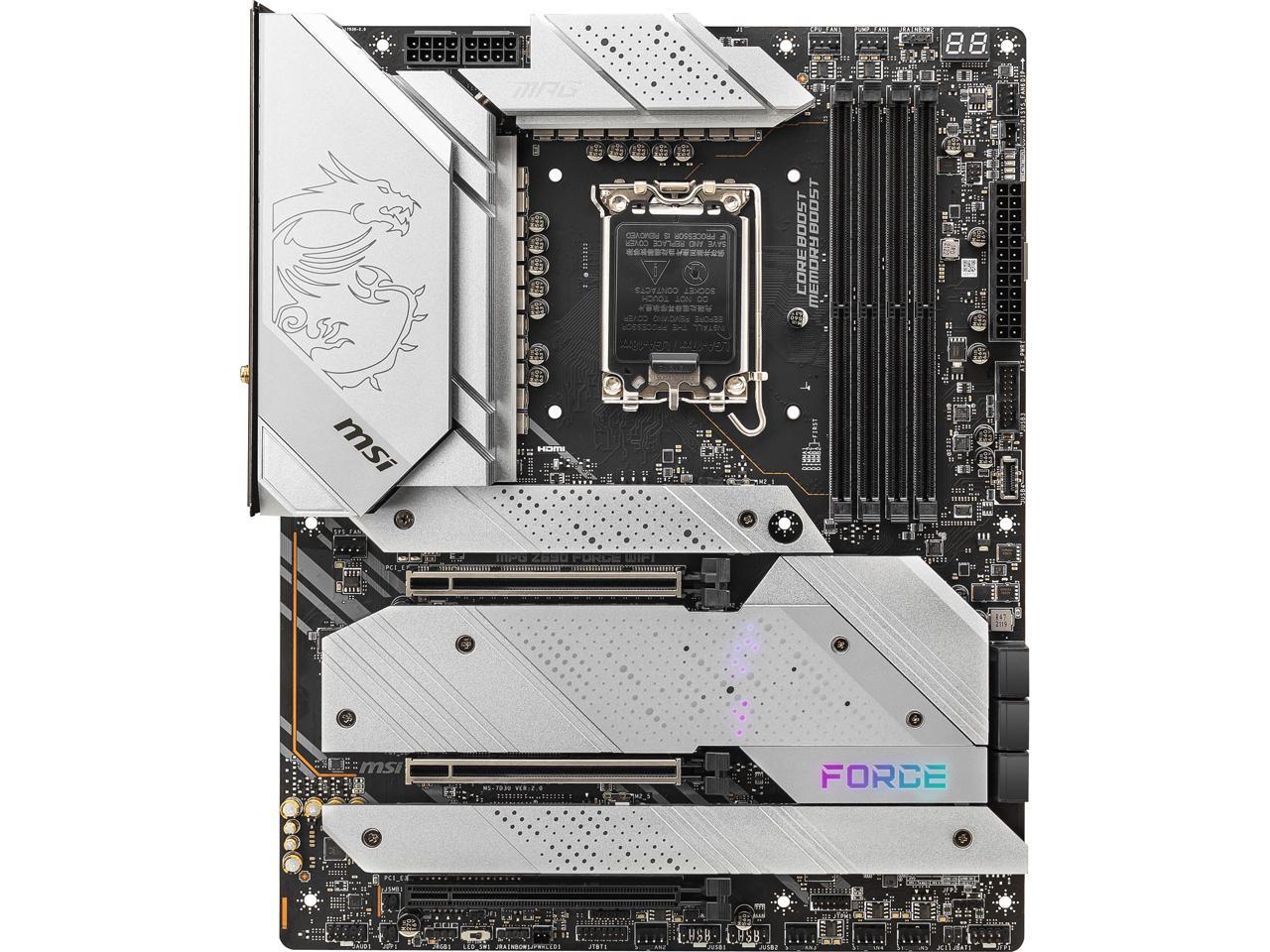 Msi Mpg Z690 Force Wifi Socket Lga1700/ Intel Z690/ Ddr5/ Sata3&Usb3.2/ Amd Crossfire/ M.2/ Wifi&Bluetooth/ Atx Motherboard
