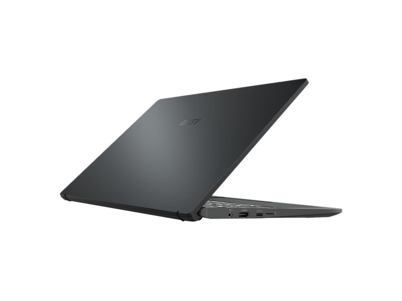 Msi Modern 14 B11Mou-494 14 Inch Intel Core I7-1195G7 2.9-5.0Ghz/ 8Gb Ddr4/ 512Gb Nvme Ssd/ Intel Iris Xe/ Usb3.2/ Windows 10 Laptop (Carbon Gray)