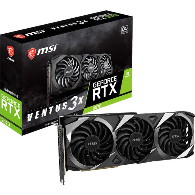 MSI NVIDIA GeForce RTX 3070 Graphic Card - 8 GB GDDR6 G3070V3XCL