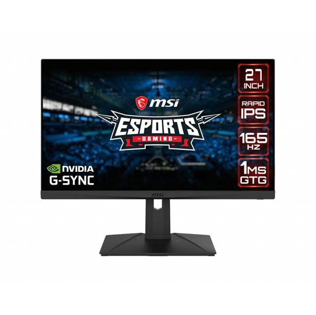 Msi Optix G273Qpf 27 Inch Wqhd Ips 1000:1 1Ms 2Hdmi/Displayport Anti-Glare Monitor
