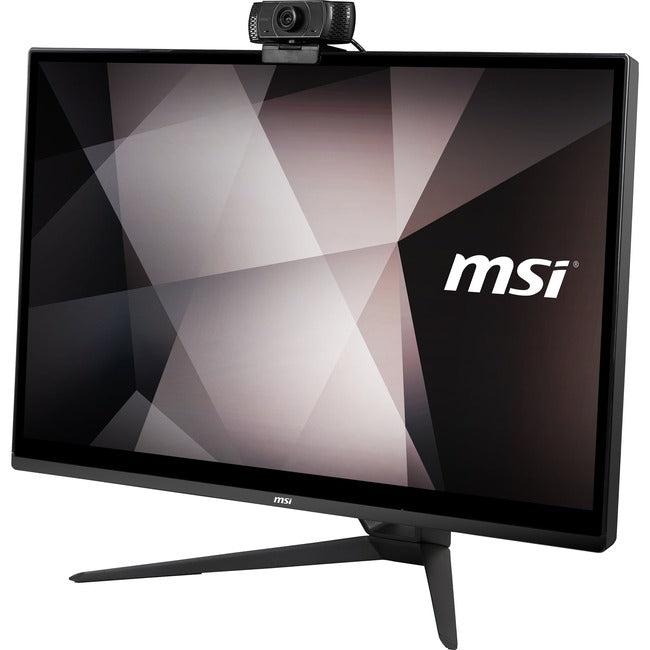 MSI PRO 22XT 10M PRO 22XT 10M-459US All-in-One Computer - Intel Core i3 10th Gen i3-10100 - 8 GB - 256 GB SSD - 21.5 Full HD Touchscreen - Desktop - Black" PRO22XT10M459