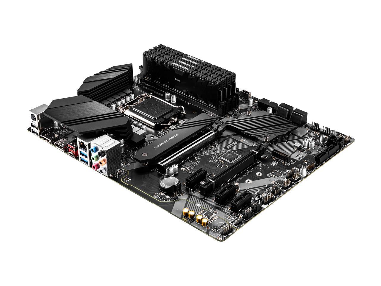 Msi Pro Z490-A Pro Lga 1200 Intel Z490 Sata 6Gb/S Atx Intel Motherboard