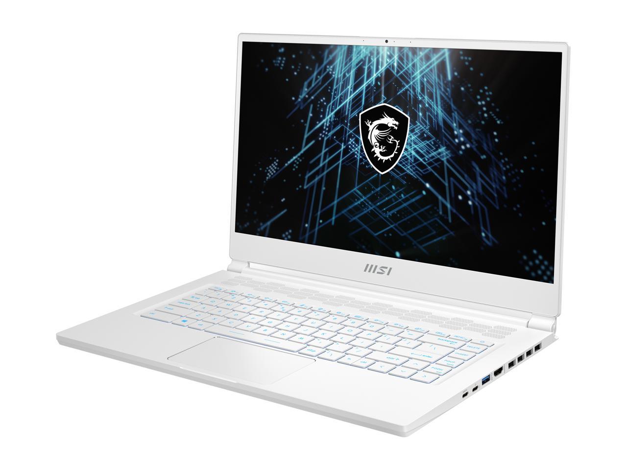 Msi Stealth 15M A11Uek-220 15.6 Inch Intel Core I7-11375H 3.3-5.16Ghz/ 32Gb(16Gb*2) Ddr4/ 1Tb Nvme Ssd/ Rtx 3060/ Usb3.2/ Windows 10 Laptop (White)