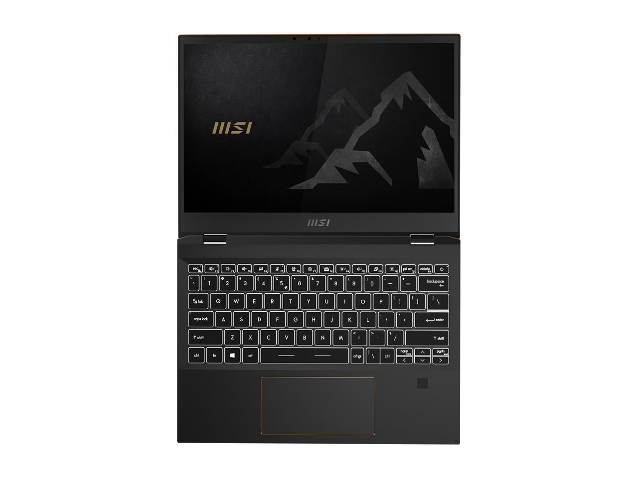 Msi Summit E13Flipevo A11Mt-223 13.4 Inch Intel Core I7-1195G7 2.9-5.0Ghz/ 16Gb Lpddr4X-4267/