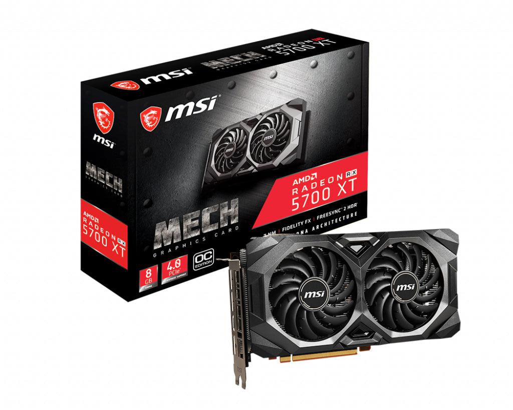 Msi V381-003R Graphics Card Amd Radeon Rx 5700 Xt 8 Gb Gddr6