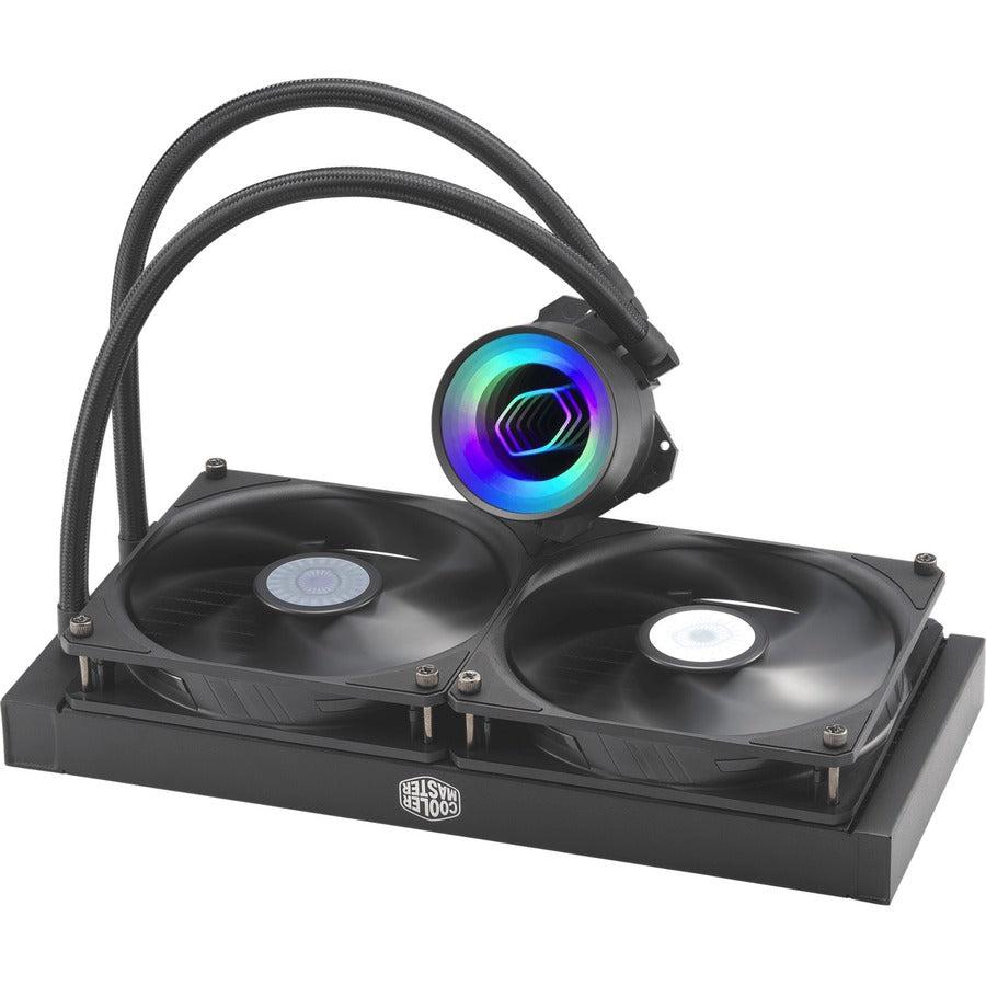 Masterliquid Ml280 Mirror Argb Close-Loop Aio Cpu Liquid Cooler, Mirror Argb Pump, 280 Radiator,