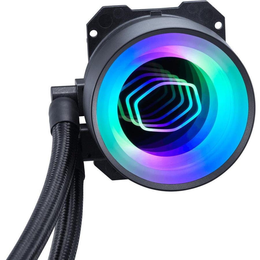 Masterliquid Ml360 Mirror Argb Close-Loop Aio Cpu Liquid Cooler, Mirror Argb Pump, 360 Radiator,