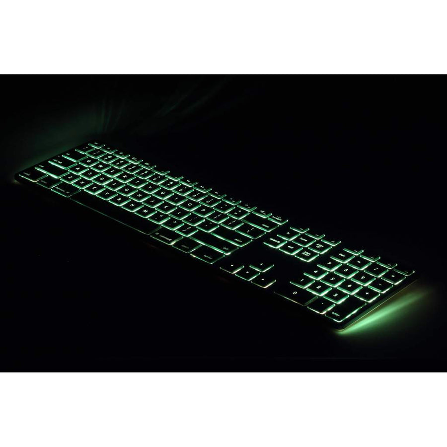 Matias RGB Backlit Wired Aluminum Keyboard for Mac - Silver FK318LS