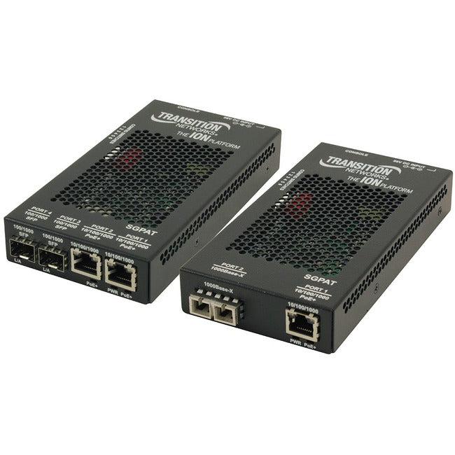 Media Converter Fiber Optic Ethernet - Network Infrastructure Industrial Grade Equipment | Tecisoft SGPAT1039-105-NA