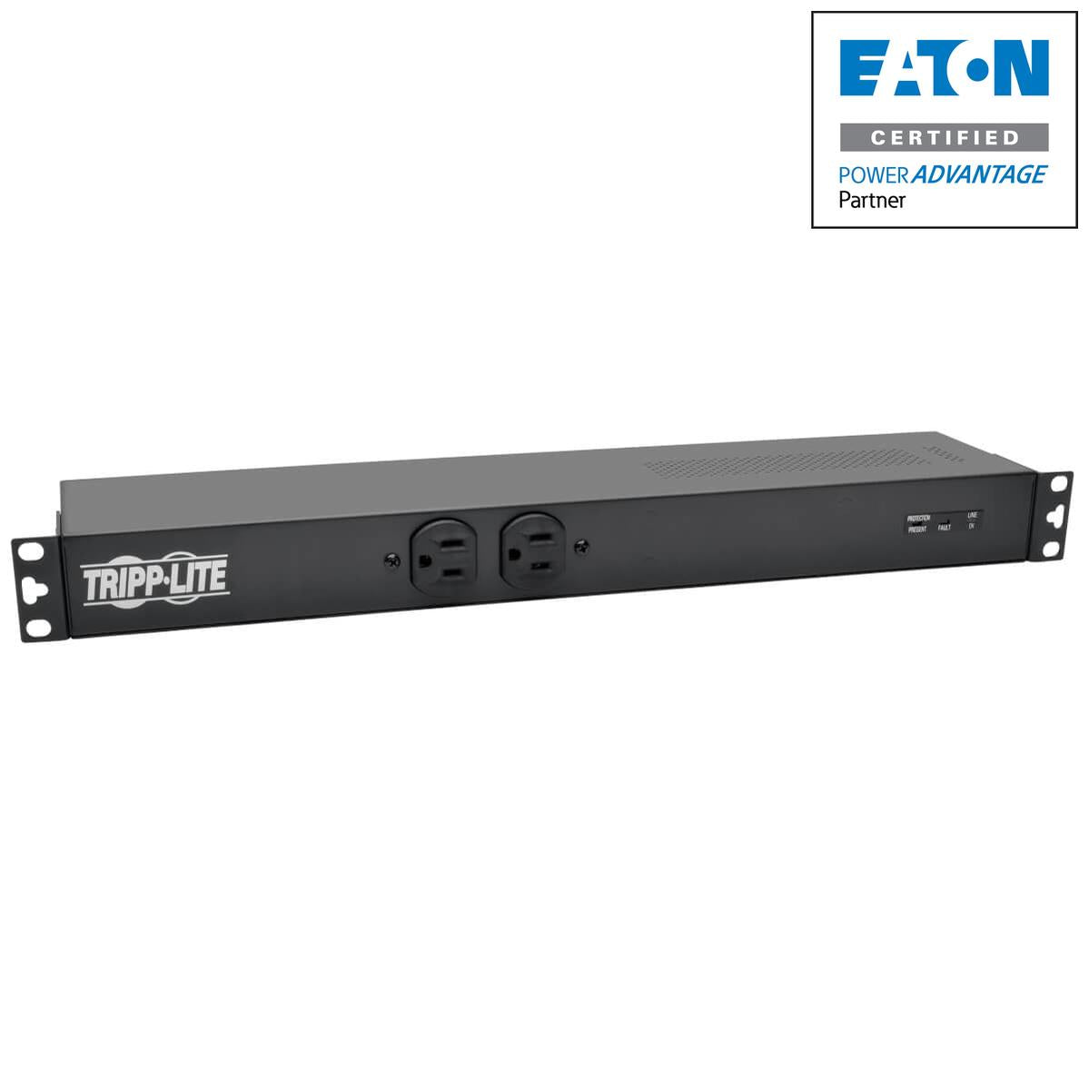 Metered PDU with ISOBAR Surge Suppression - 2kW 1U Rack Mount Power Distribution | Tripp Lite PDUH20-ISO
