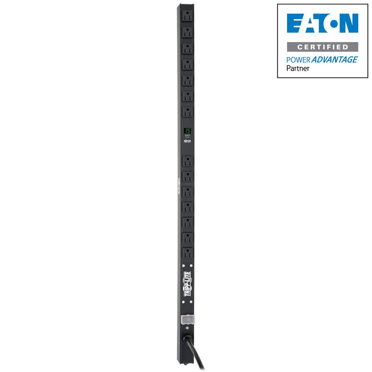 Metered Power Distribution Unit - 1.5kW Single-Phase Rack PDU | Tripp Lite PDUMV15-36