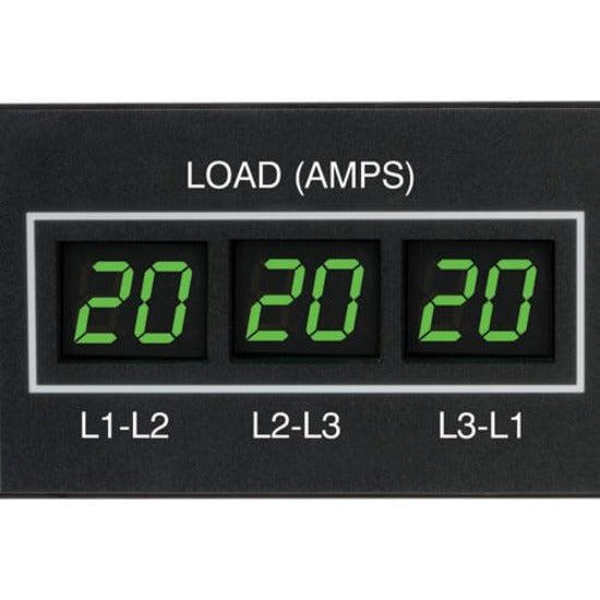 Metered Power Distribution Unit - 3-Phase 14.4kW PDU for Data Center | Tripp Lite PDU3MV6H50A