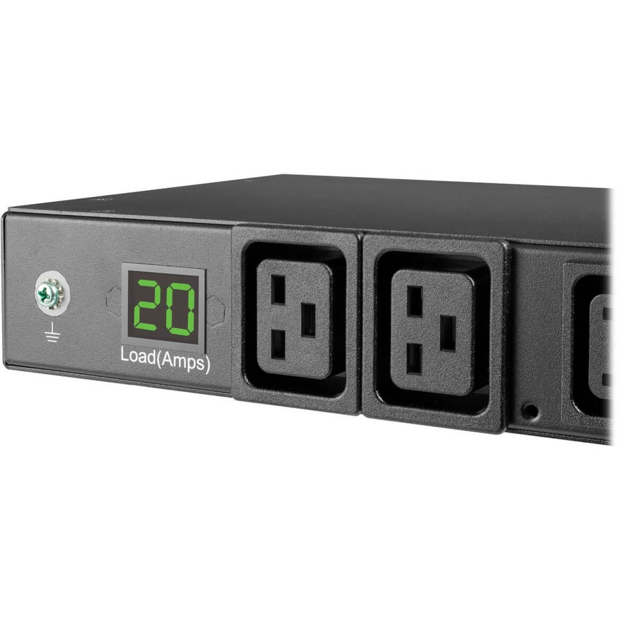 Metered Power Distribution Unit - Single-Phase 1U Rackmount PDU | Tripp Lite by Eaton PDUMH20HVL66