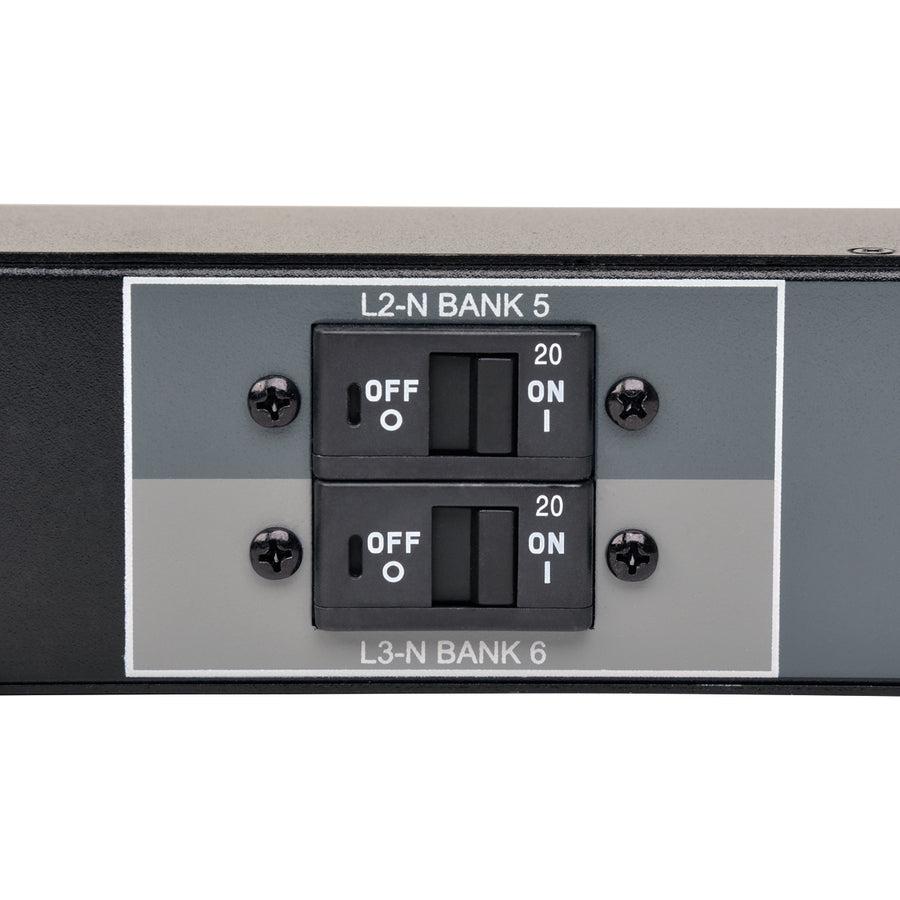 Metered Power Distribution Unit - Tripp Lite 3-Phase Local Metered PDU | TecISoft PDU3XMV6G32