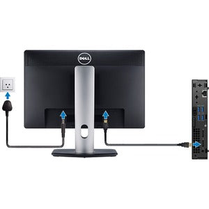 Micro Desktop Computer - Dell OptiPlex 5000 Intel i5-12500T 8GB 256GB SSD | TecISoft 1MKMP