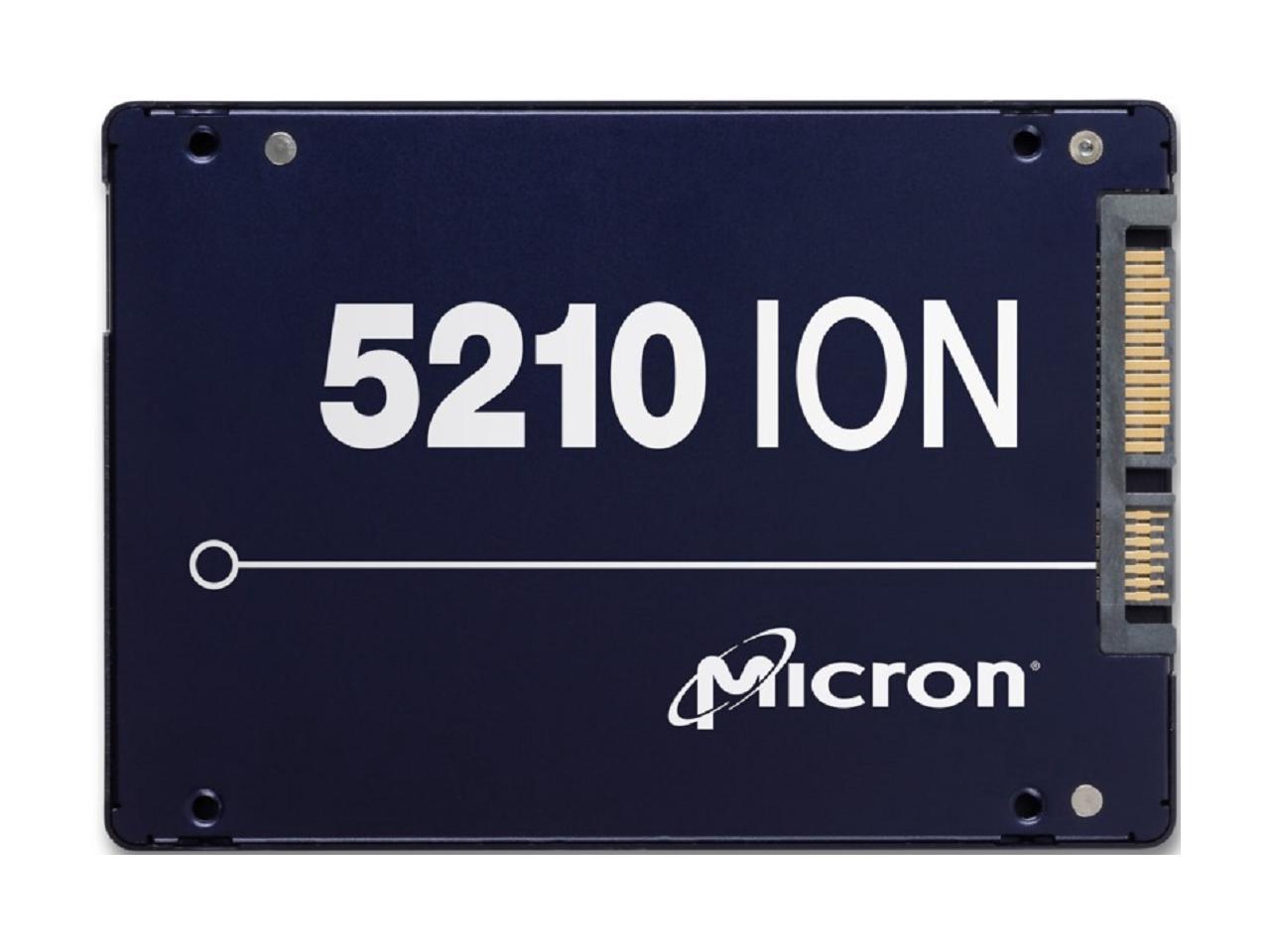 Micron 5210 Ion 7.68Tb Sata 6Gb/S 2.5" Enterprise Ssd — Mtfddak7T6Qde