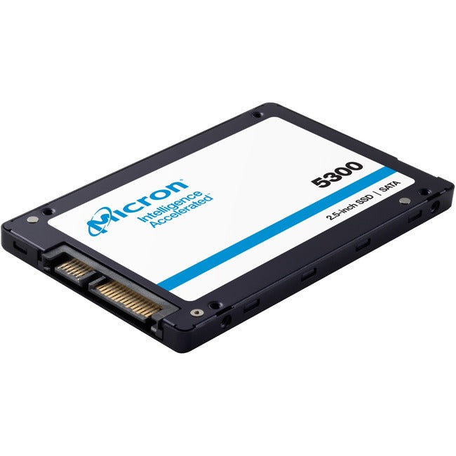 Micron 5300 5300 MAX 480 GB Solid State Drive - 2.5 Internal - SATA (SATA/600) - Mixed Use" MTFDDAK480TDT-1AW1ZABYY