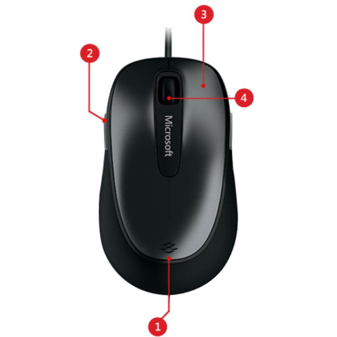 Microsoft Comfort Mouse 4500 4FD-00026
