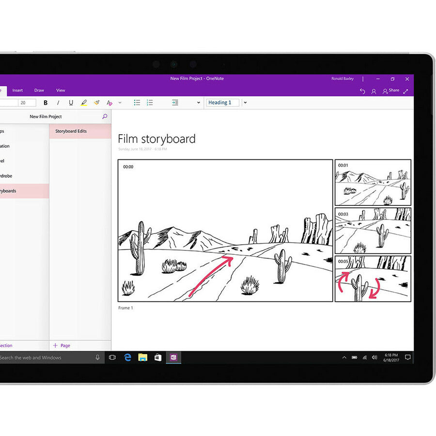 Microsoft Surface Pro 1796 Tablet - 12.3 - 8 GB - 256 GB SSD - Windows 10 Pro" FJY-00001