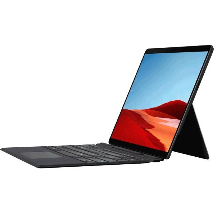 Microsoft Surface Pro X Tablet - 13 - Microsoft SQ1 - 8 GB - 256 GB SSD - Windows 10 Pro - 4G - Matte Black" KHL-00001