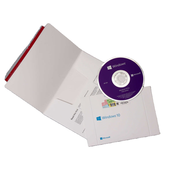 Microsoft Windows 10 Pro 64 Bit Oem New Sealed Dvd FQC-08920