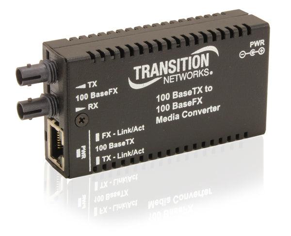 Mini Fast Ethernet Media Converter - 10/100Base-TX to Fiber | TecisOft M/E-TX-FX-01(SFP)-NA
