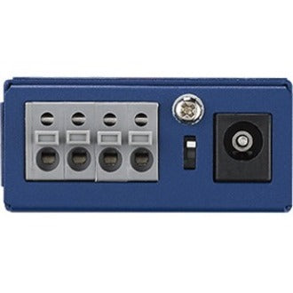 Mini Hardened Media Converter 100Mbps Single Mode 1310nm ST Connectors - Advantech IMC-350I-SEST-PS-A | TecISoft