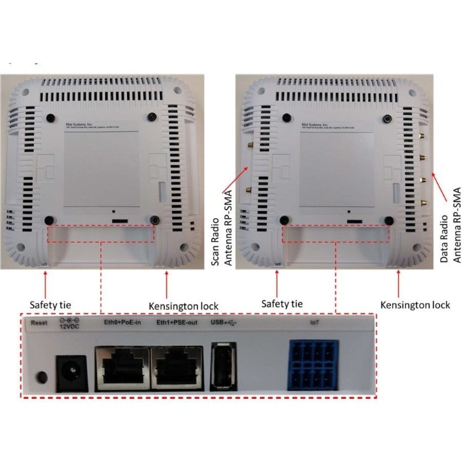 Mist 802.11ax 8.30 Gbit/s Wireless Access Point MIST-AP43-2S-3Y