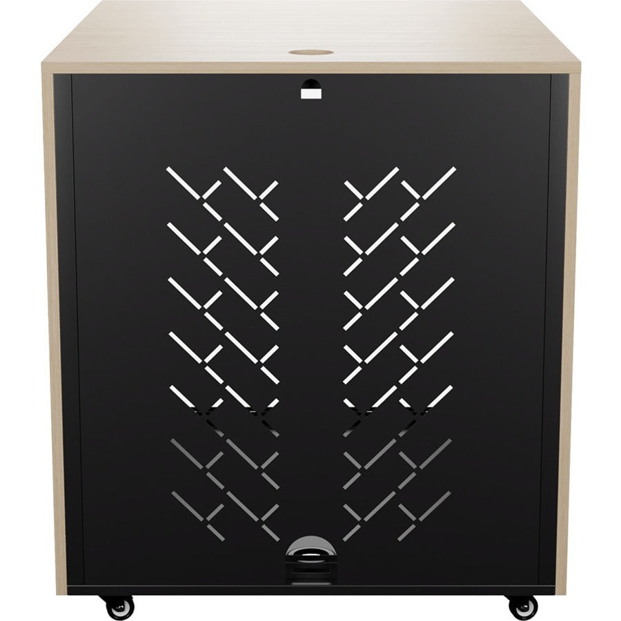 Mobile AV Rack TeQ Cabinet - Rolling Audiovisual Equipment Cart | AVTEQ TR-12