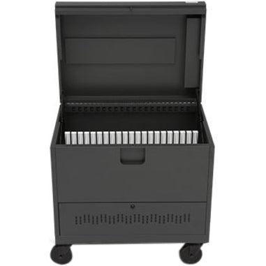 Mobile Charging Station - CUBE Toploader™ Cart 40 Device | Bretford TVTL40PAC-RED