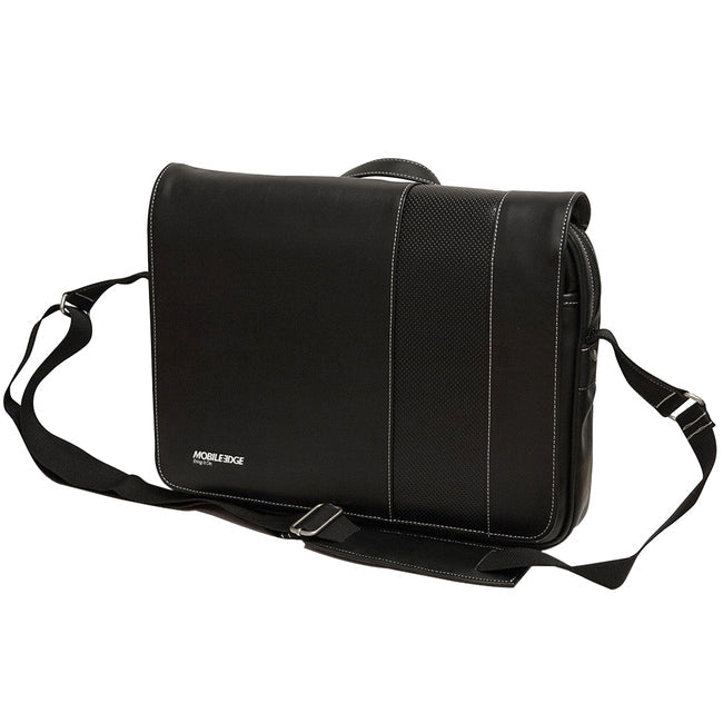 Mobile Edge Slimline Carrying Case (Messenger) for 14.1 Apple iPad Ultrabook - Black MEUTSMB5