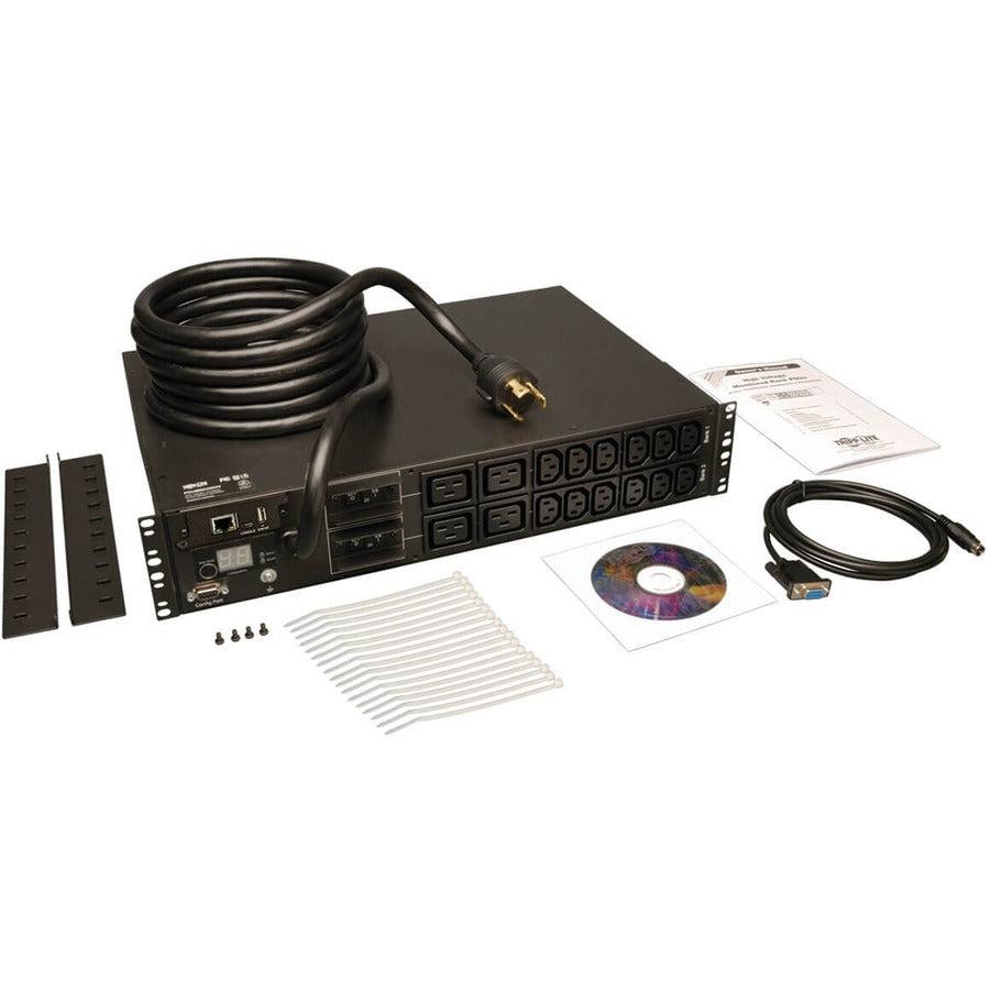 Monitored PDU 5.5kW Single-Phase - 2U Rack Mount LX Platform Interface | Eaton PDUMNH30HV