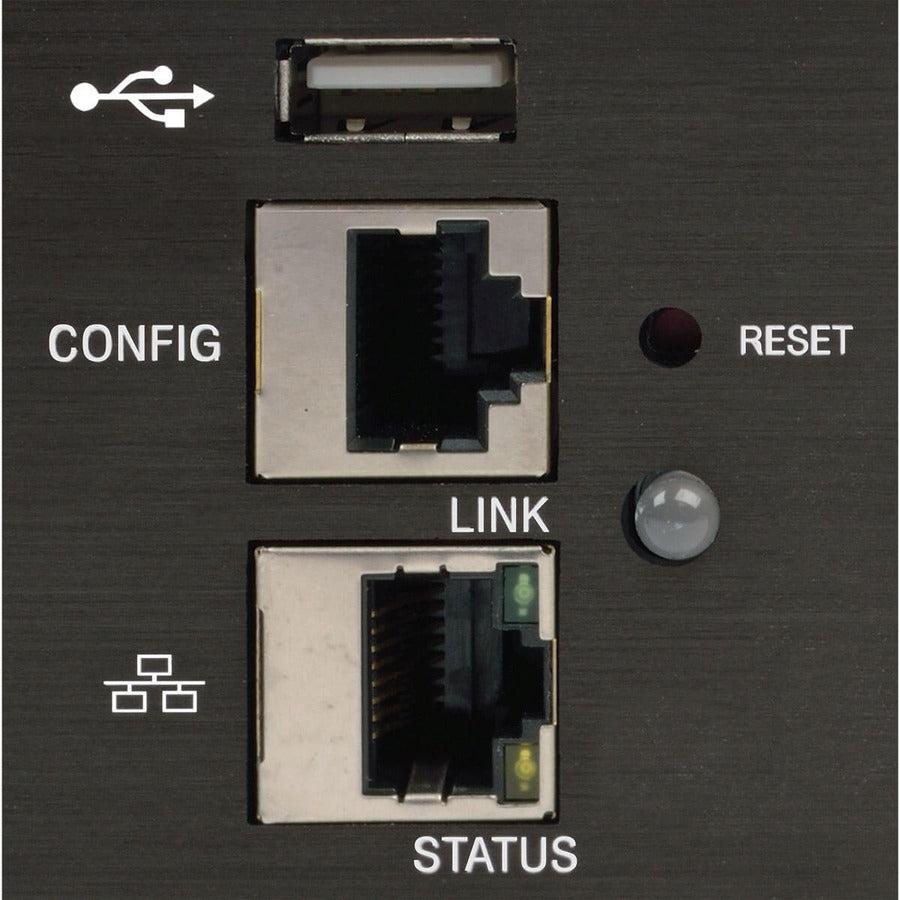 Monitored Power Distribution Unit - 1.4kW Single-Phase PDU with LX Platform | Tripp Lite Eaton PDUMNV15LX