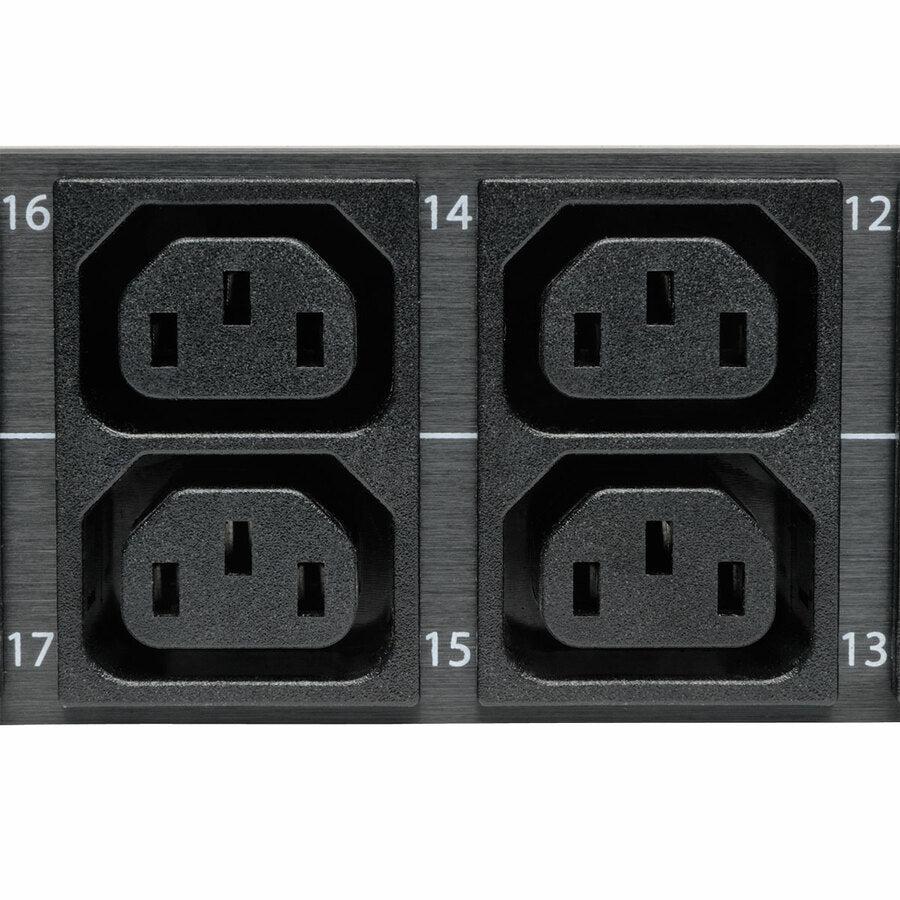 Monitored Power Distribution Unit - 7.7kW Single-Phase PDU LX Interface | Tripp Lite Eaton PDUMNV32HV2LX