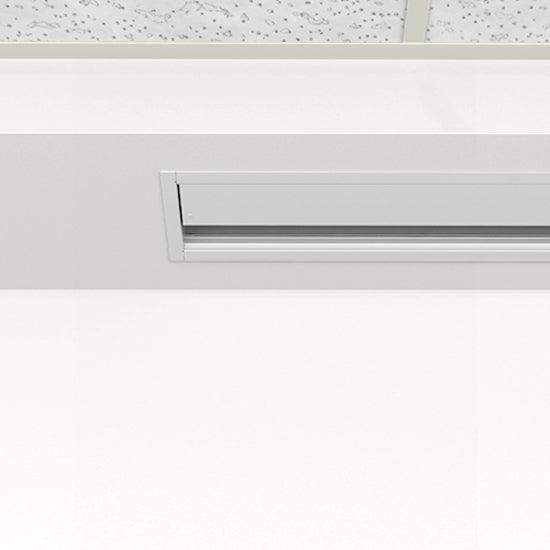 Motorized Projector Screen - 60x80 Ceiling Recessed Front Projection Display | TecISoft 84299LS