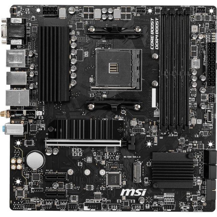 Msi B550M Pro-Vdh Wifi Socket Am4/ Amd B550/ Ddr4/ Sata3&Usb3.2/ M.2/ Micro-Atx Motherboard