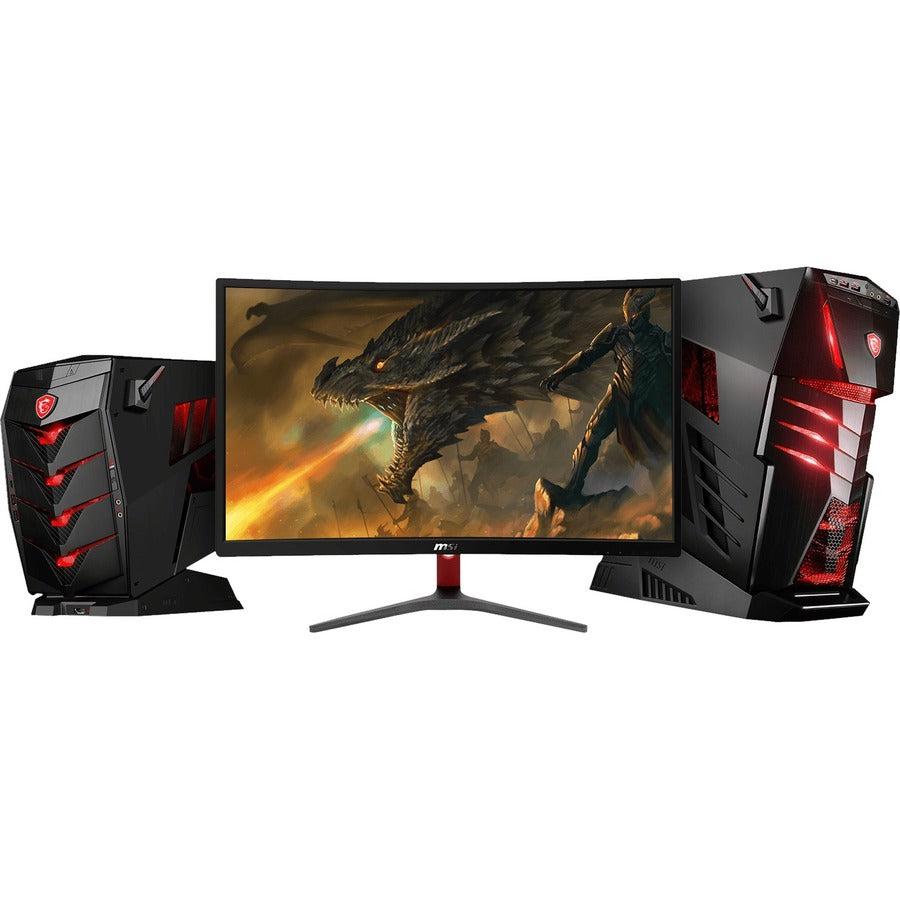 Msi G24C 61 Cm (24") 1920 X 1080 Pixels Full Hd Led Black, Red