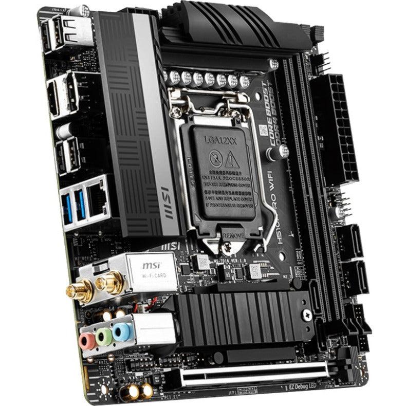 Msi H510I Pro Wifi Socket Lga1200/ Intel H510/ Ddr4/ Sata3&Usb3.2/ M.2/ Wifi&Bluetooth/ Mini-Itx Motherboard