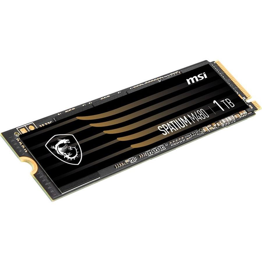 Msi M480 M.2 1000 Gb Pci Express 4.0 3D Nand Nvme