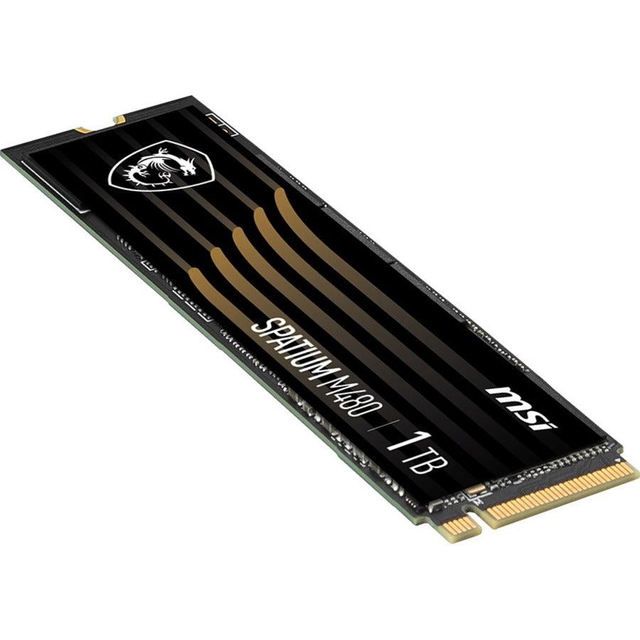 Msi M480 M.2 1000 Gb Pci Express 4.0 3D Nand Nvme