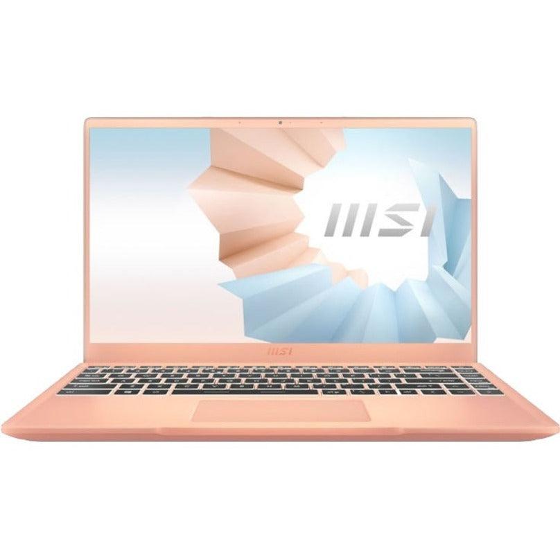 Msi Modern 14 B11Mo-209 Notebook 35.6 Cm (14") Full Hd Intel® Core™ I5 8 Gb Ddr4-Sdram 512 Gb Ssd Wi-Fi 5 (802.11Ac) Windows 10 Home Beige