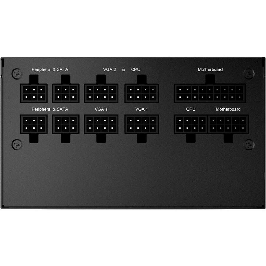 Msi Mpg A650Gf Uk Psu '650W, 80 Plus Gold Certified, Fully Modular, 100% Japanese Capacitor, Flat Cables, Atx Power Supply Unit, Uk Powercord, Black, Support Latest Gpu'