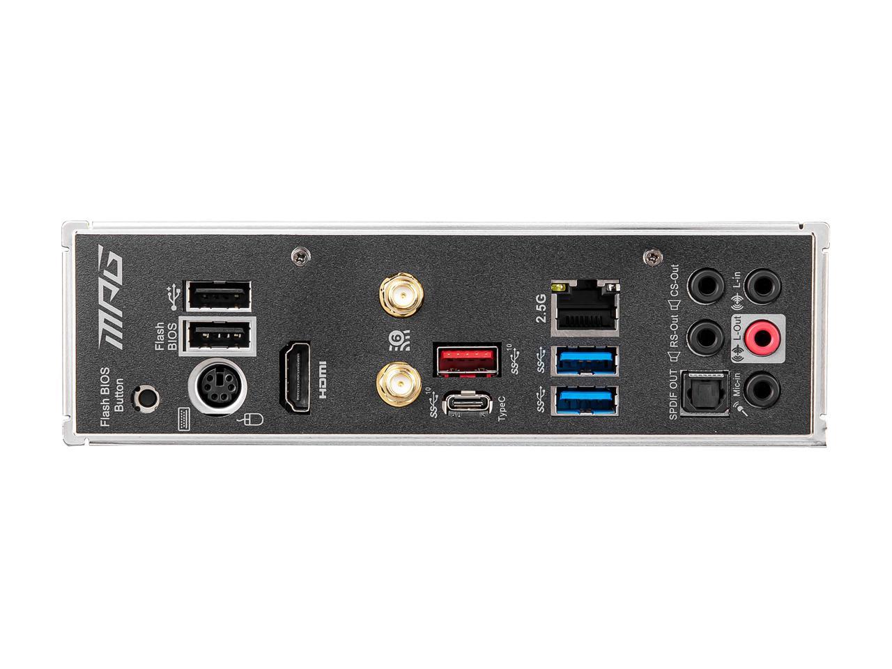 Msi Mpg B550I Gaming Edge Wifi Am4 Amd B550 Sata 6Gb/S Mini Itx Amd Motherboard