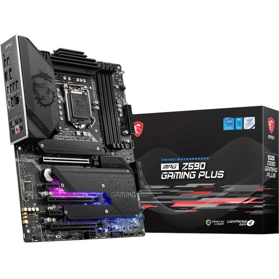 Msi Mpg Z590 Gaming Plus Lga 1200 Intel Z590 Sata 6Gb/S Atx Intel Motherboard