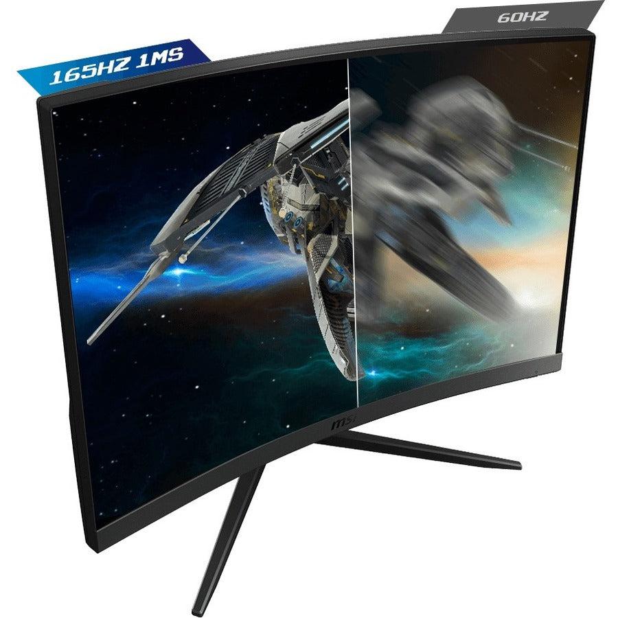 Msi Optix G32Cq4 31.5 Inch 3,000:1 1Ms Hdmi/Displayport Wqhd 1500R Curved Gaming Display