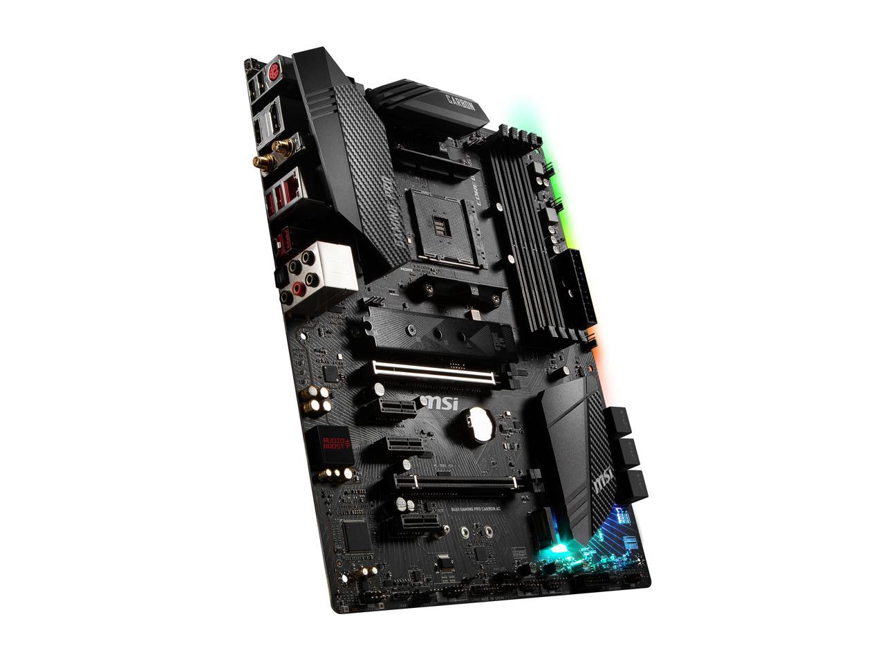 Msi Performance Gaming B450 Gaming Pro Carbon Ac Am4 Amd B450 Sata 6Gb/S Atx Amd Motherboard